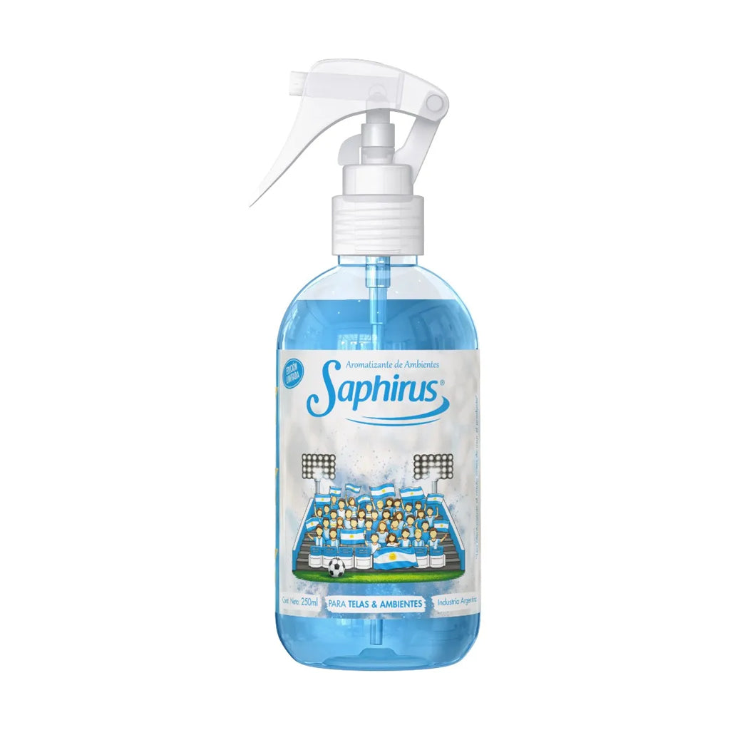 Aromatizante Textil Saphirus Argentina Tribuna 250 ml