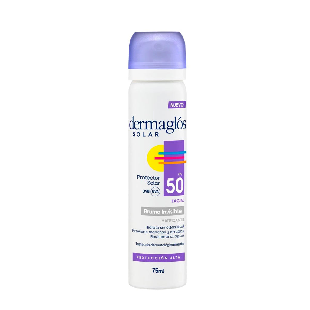 Dermaglos 隐形哑光面部防晒喷雾 SPF 50 75毫升