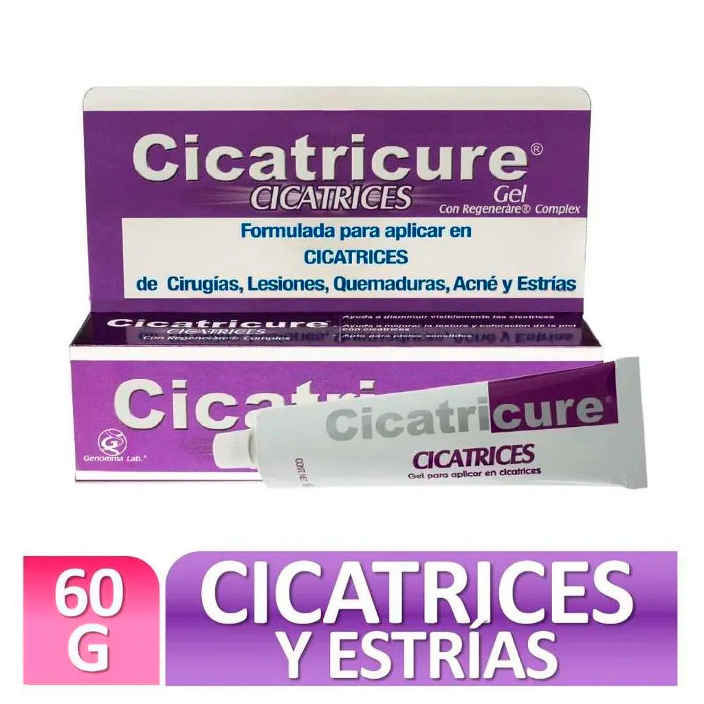 Gel Cicatricure Cuerpo y Rostro p/ Cicatrices y Estrías 60 g