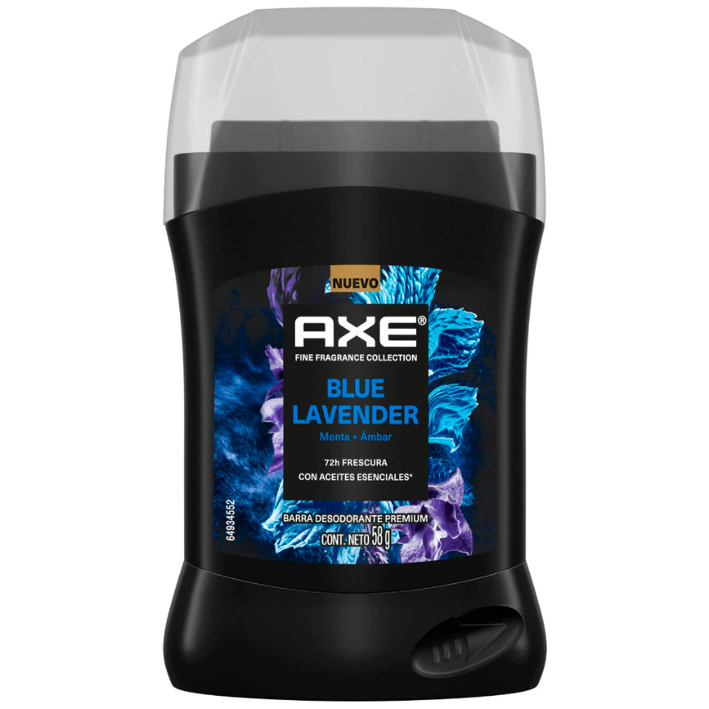 Desodorante En Barra Axe Blue Lavender 58 g
