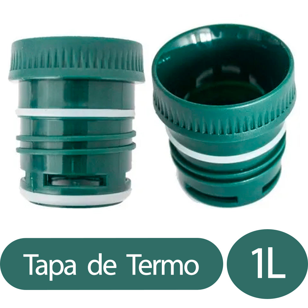 Tapon Termo Generico Verde de 1L