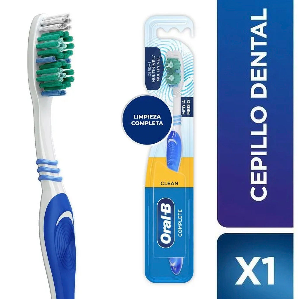 Cepillo Dental Oral-B Complete Clean Medio Suave