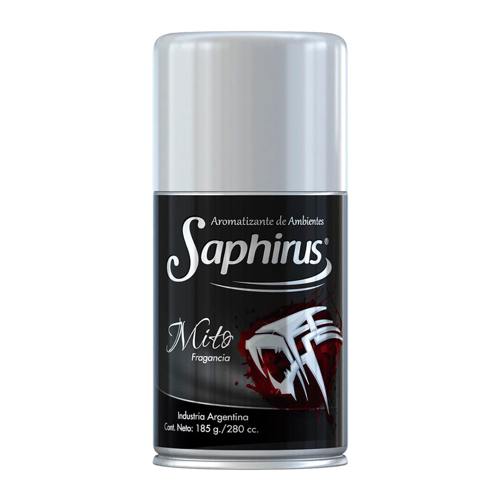 Aromatizante Aerosol Saphirus Mito 185 g