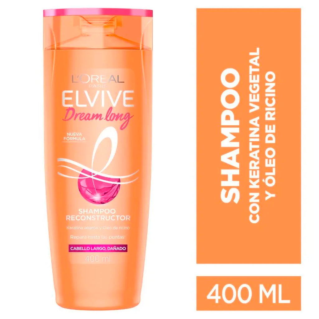 欧莱雅 (L'Oréal) ELSEVE 奇焕垂顺洗发露 400毫升