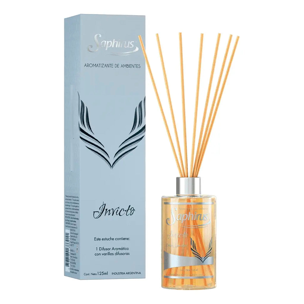 Aromatizante Difusor Saphirus Invicto 125 ml