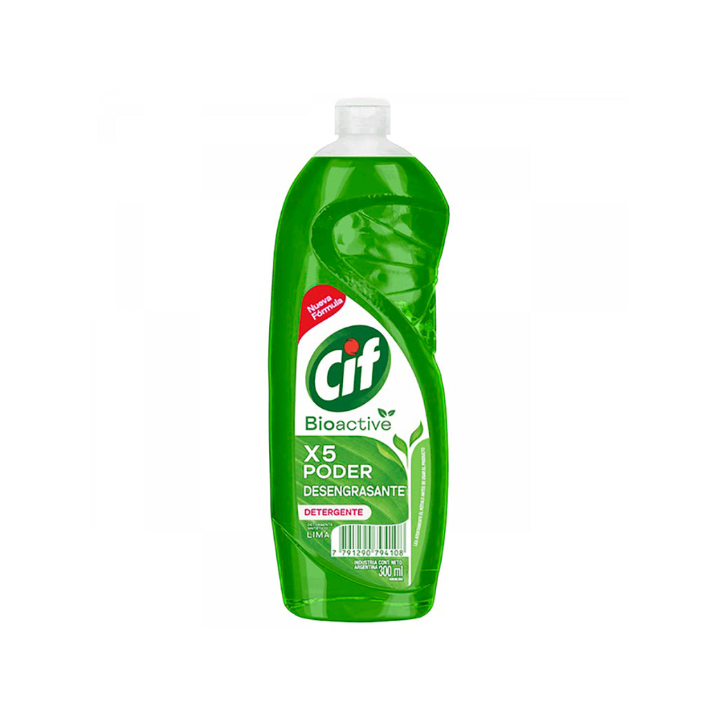 Detergente Cif Bioactive Lima 300 ml