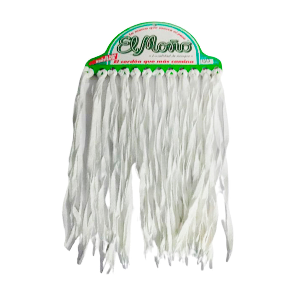 Cordones El Monio p/ Zapatilla 80 cms Blanco 12 u