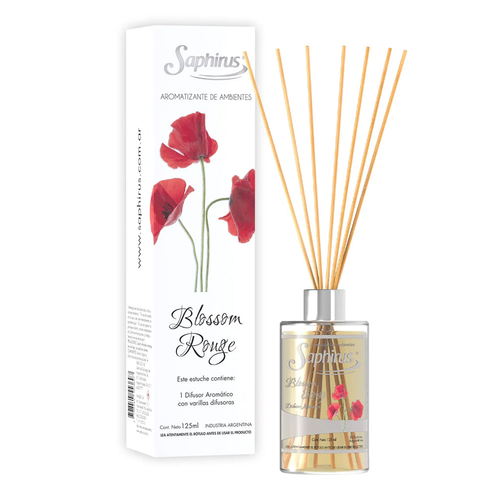 Aromatizante Difusor Saphirus Bolssom Rouge 125 ml