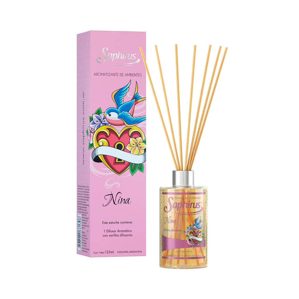 Aromatizante Difusor Saphirus Nina 125 ml