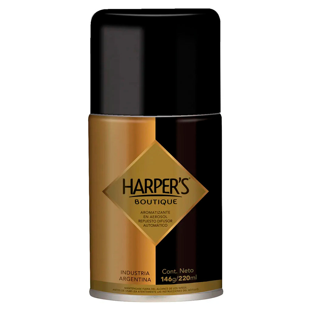 Aromatizador de Ambiente Aerosol Harpers Boutique 220 ml