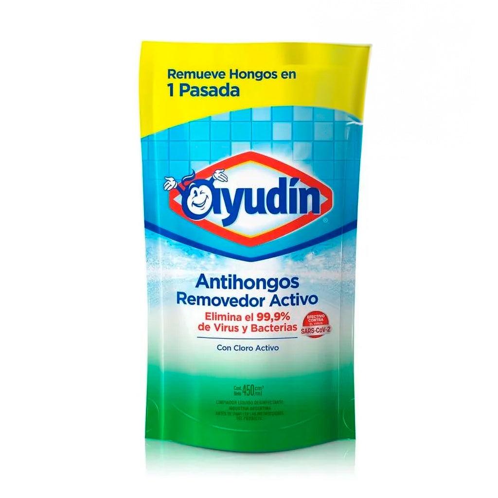 Antihongos Repuesto Ayudin Removedor c/ Cloro Activo 450 ml