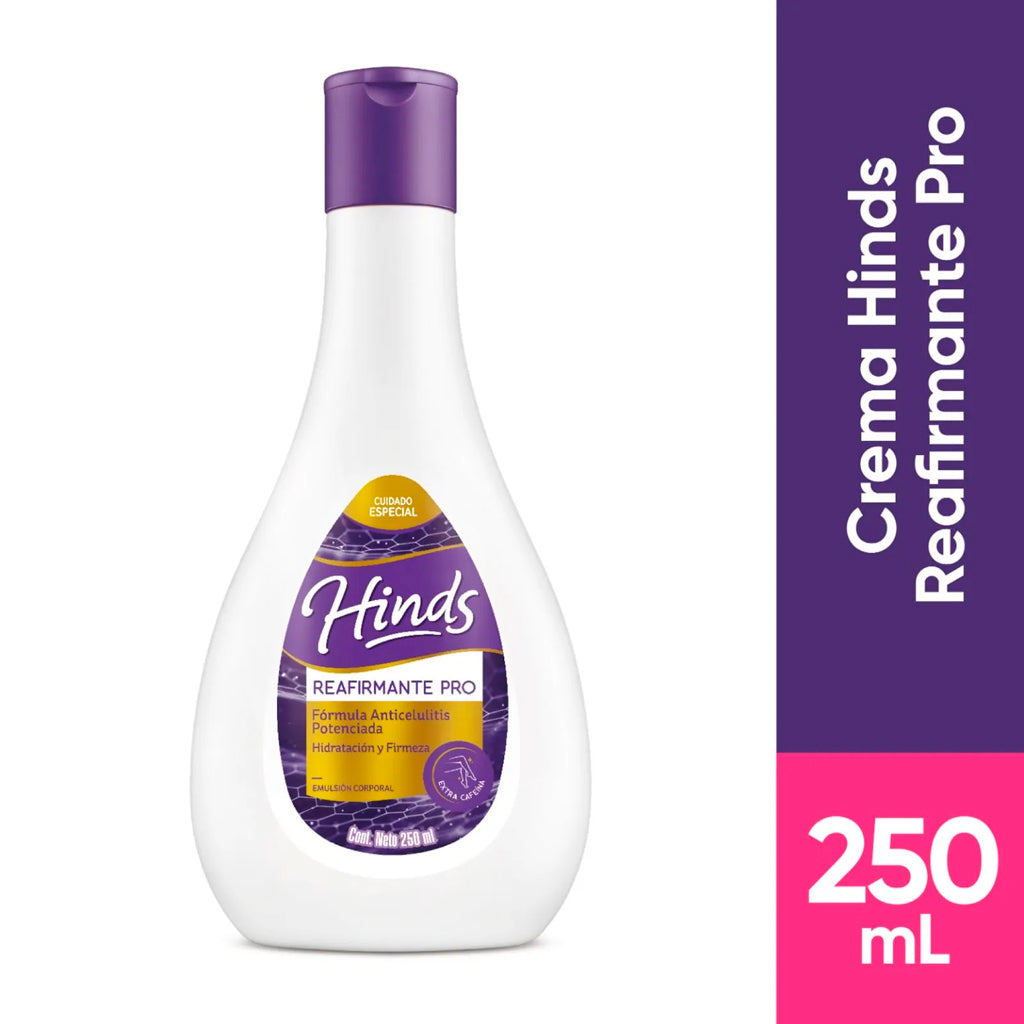 Crema Corporal Hinds Reafirmante Pro - Hidratacion y Firmeza 250 ml