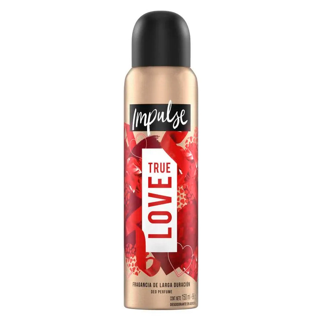 Desodorante Aerosol Impulse True Love 150 ml