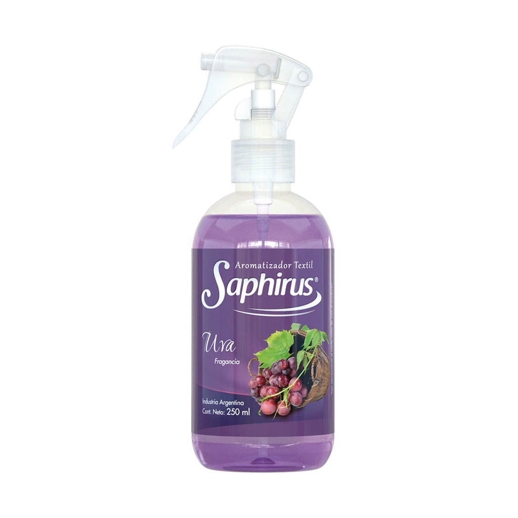 Aromatizante Textil Saphirus Uva 250 ml