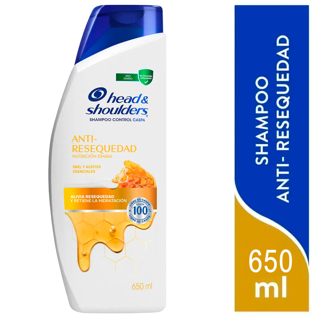 Shampoo Head & Shoulders Anti-Resequedad 650 ml