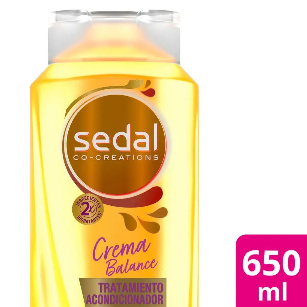Acondicionador Sedal Crema Balance 650 ml