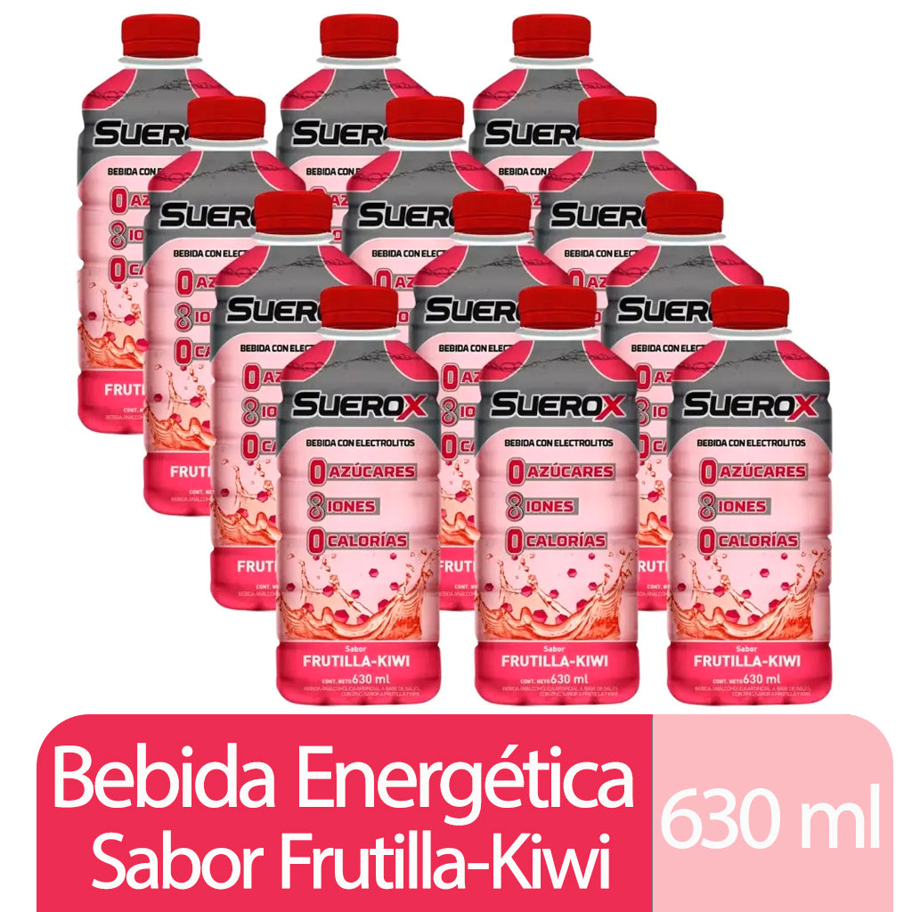Bebida con Electrolitos Suerox Sabor Frutilla-Kiwi 360 ml