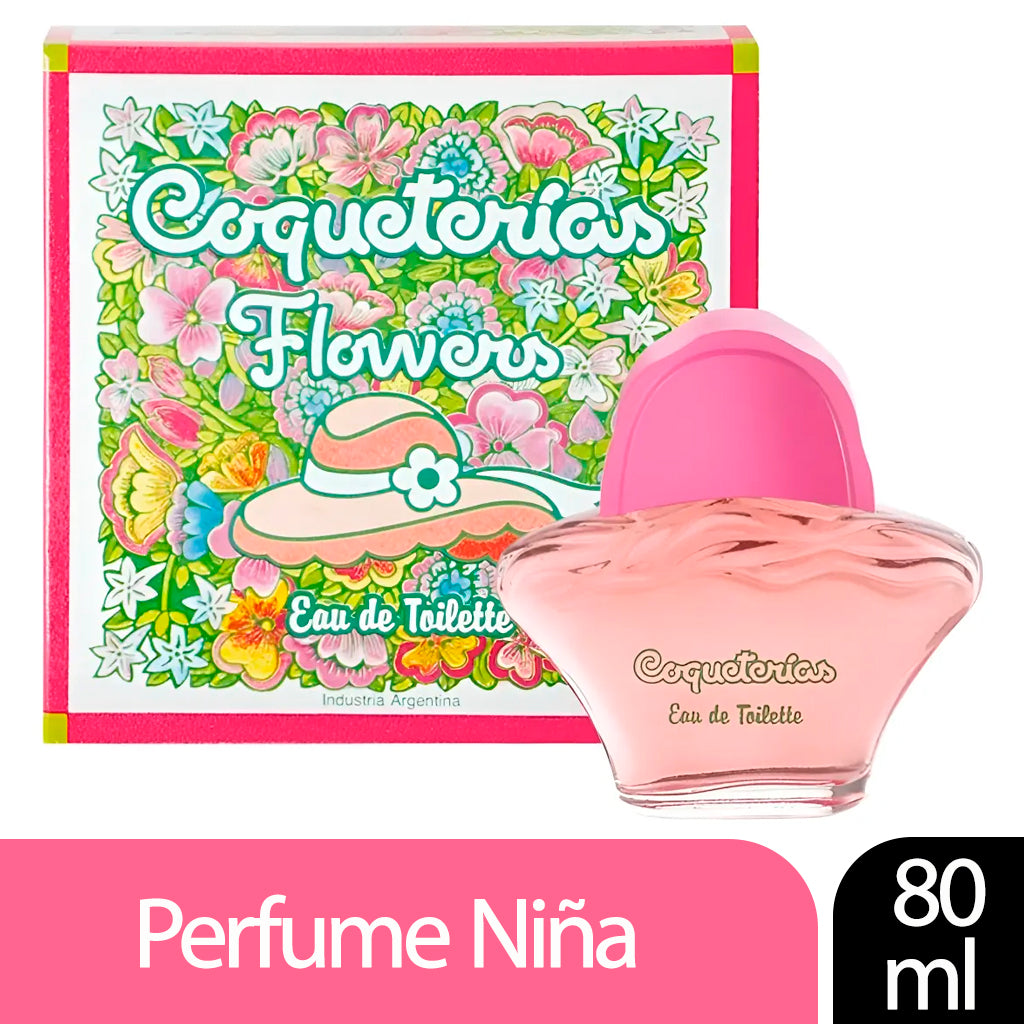 Perfume Coqueterias Flowers Eau de Toilette 80 ml