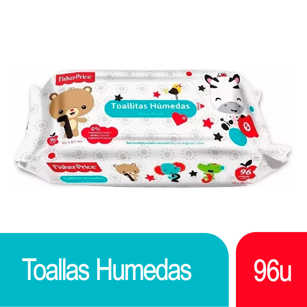 Toallas Humedas Fisher-Price Baby Wipes 48 u