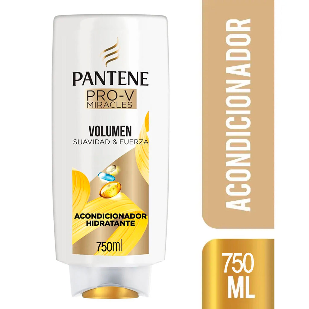 Acondicionador Pantene Pro-V Miracles Volumen Suavidad &Fuerza 750 m