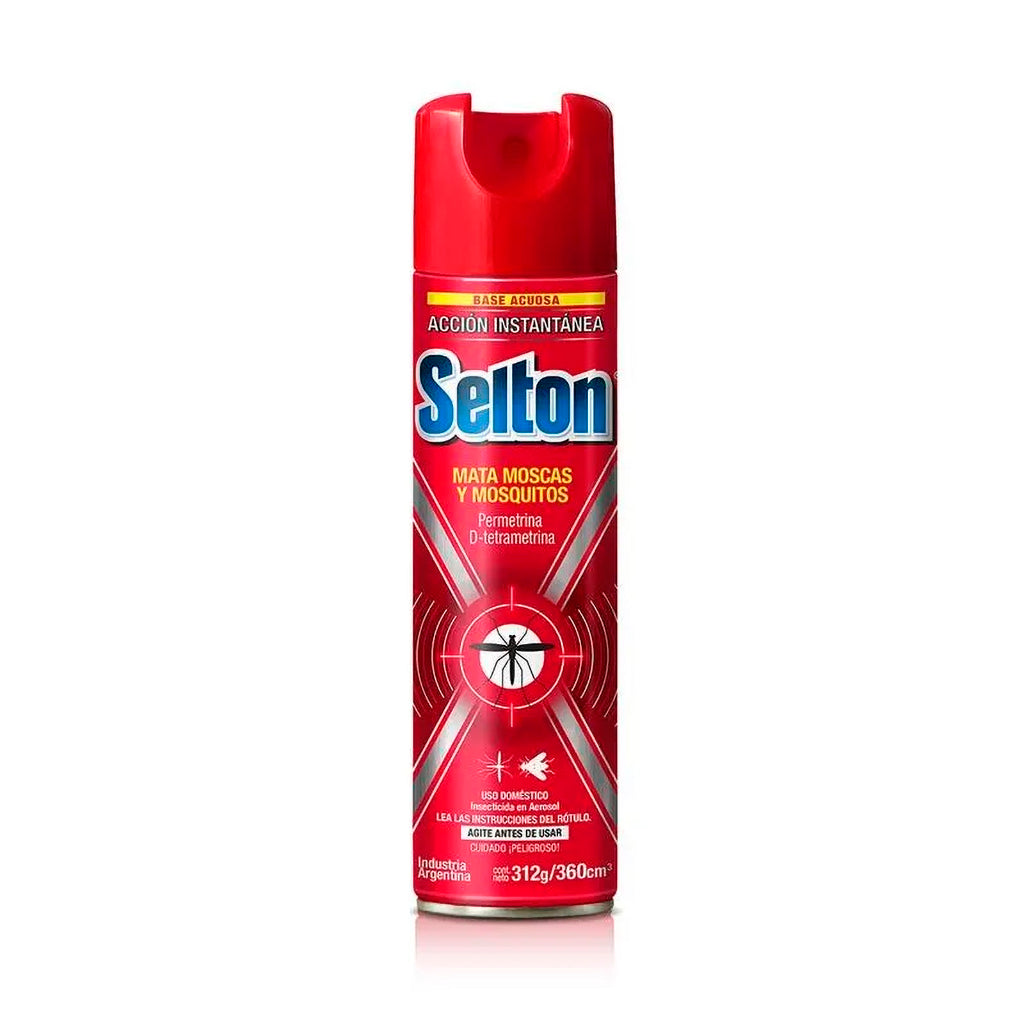 Repelente Aerosol Selton Contra Moscas y Mosquitos 360 ml
