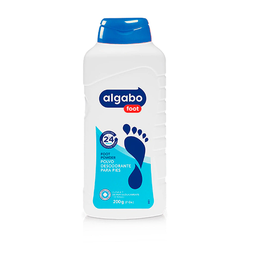 Talco Polvo Algabo p/ Pies Foot Powder 200 g
