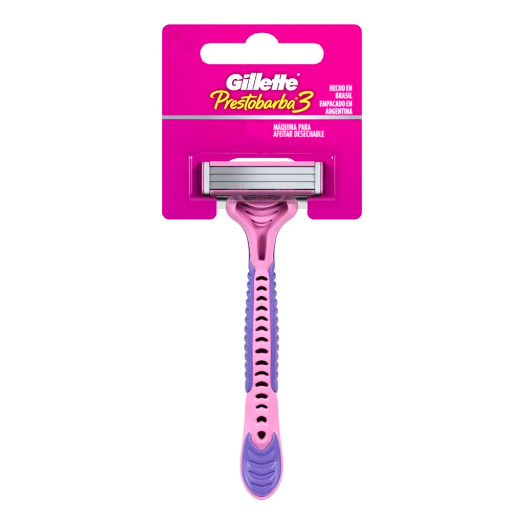Afeitadora Generico Prestobarba 3 descartable - Gillette 8 u