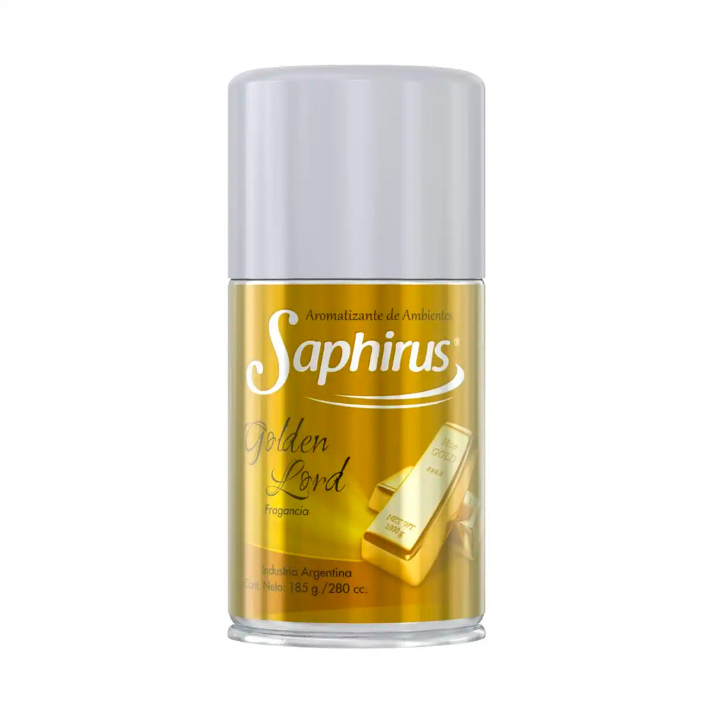 Aromatizante Aerosol Saphirus Golden Lord 185 g