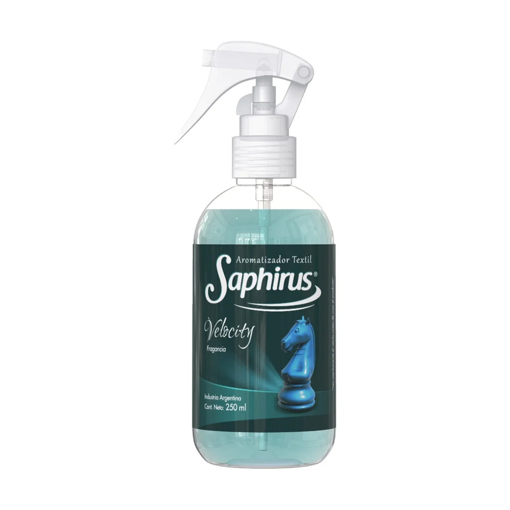 Aromatizante Textil Saphirus Velocity 250 ml