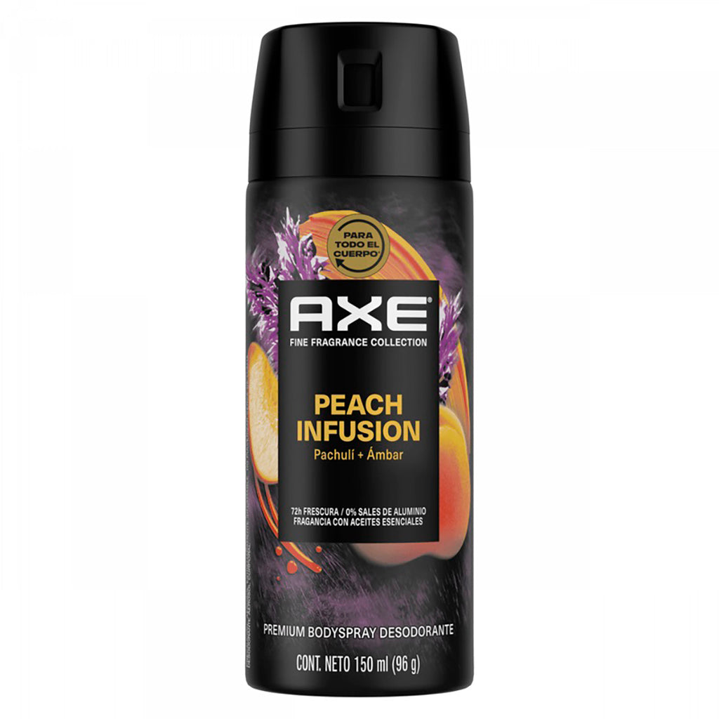 Desodorante Aerosol Axe Peach Infusion 150 ml