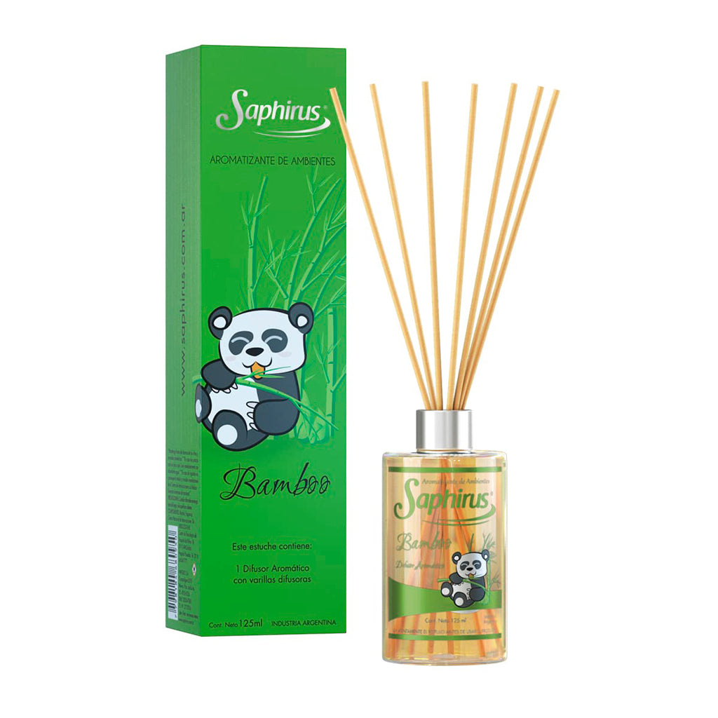 Aromatizante Difusor Saphirus Bamboo 125 ml