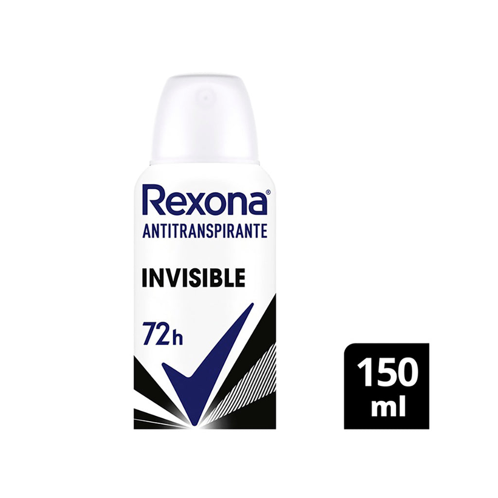 Desodorante Aerosol Rexona Antitranspirante Invisible 150 ml