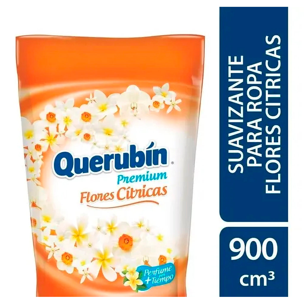 Suavizante Querubin p/Ropa Flores Citricas 900 ml