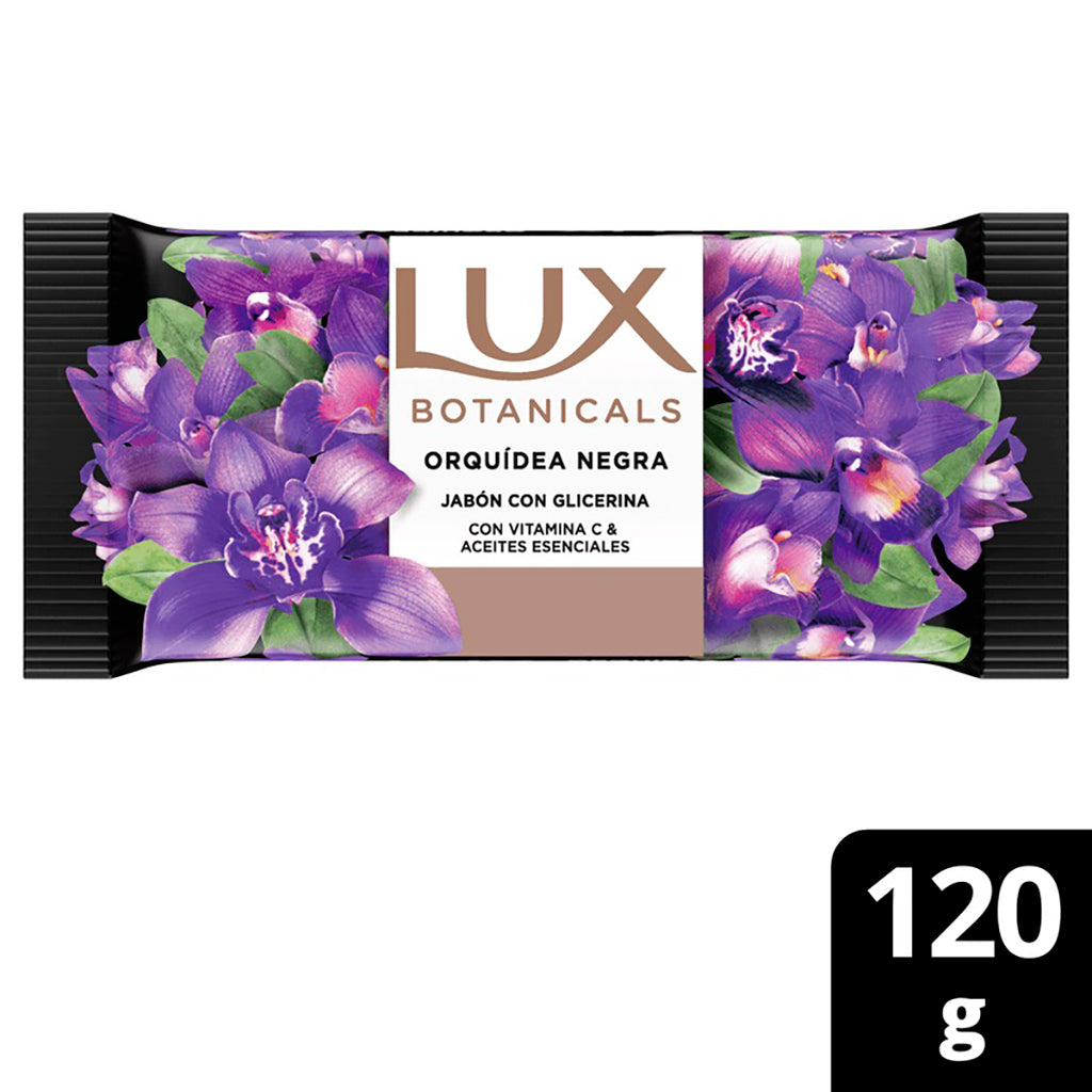 Jabon Tocador Lux Botanicals c/ Glicerina Orquidea Negra 120 g