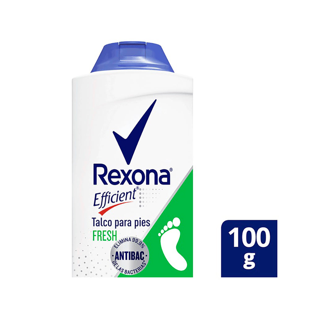 Desodorante Talco Rexona Efficient p/ pies Fresh 100 g