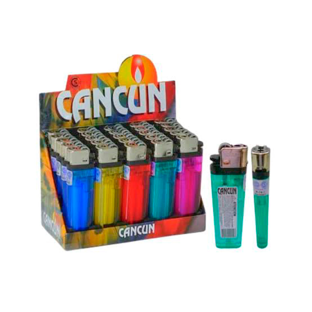 Encendedor Cancun Transparente 25 u