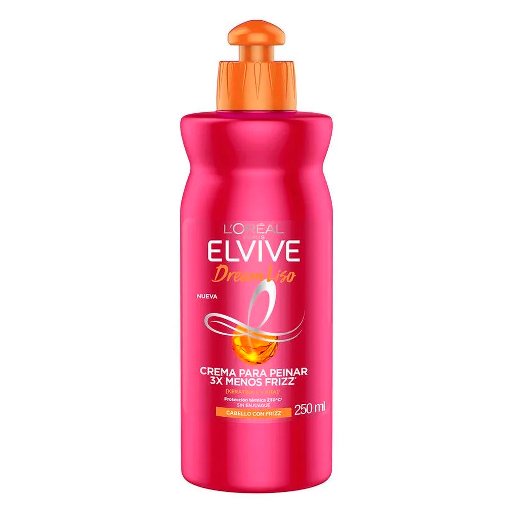 Crema para Peinar Elvive Dream Liso 250 ml