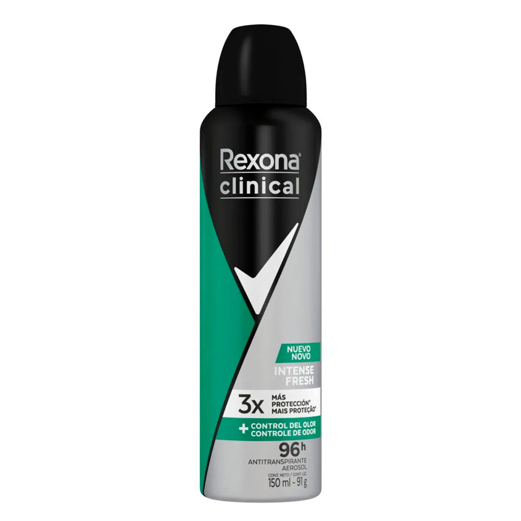 Desodorante Rexona Antitranspirante Clinical Intense Fresh 150 ml