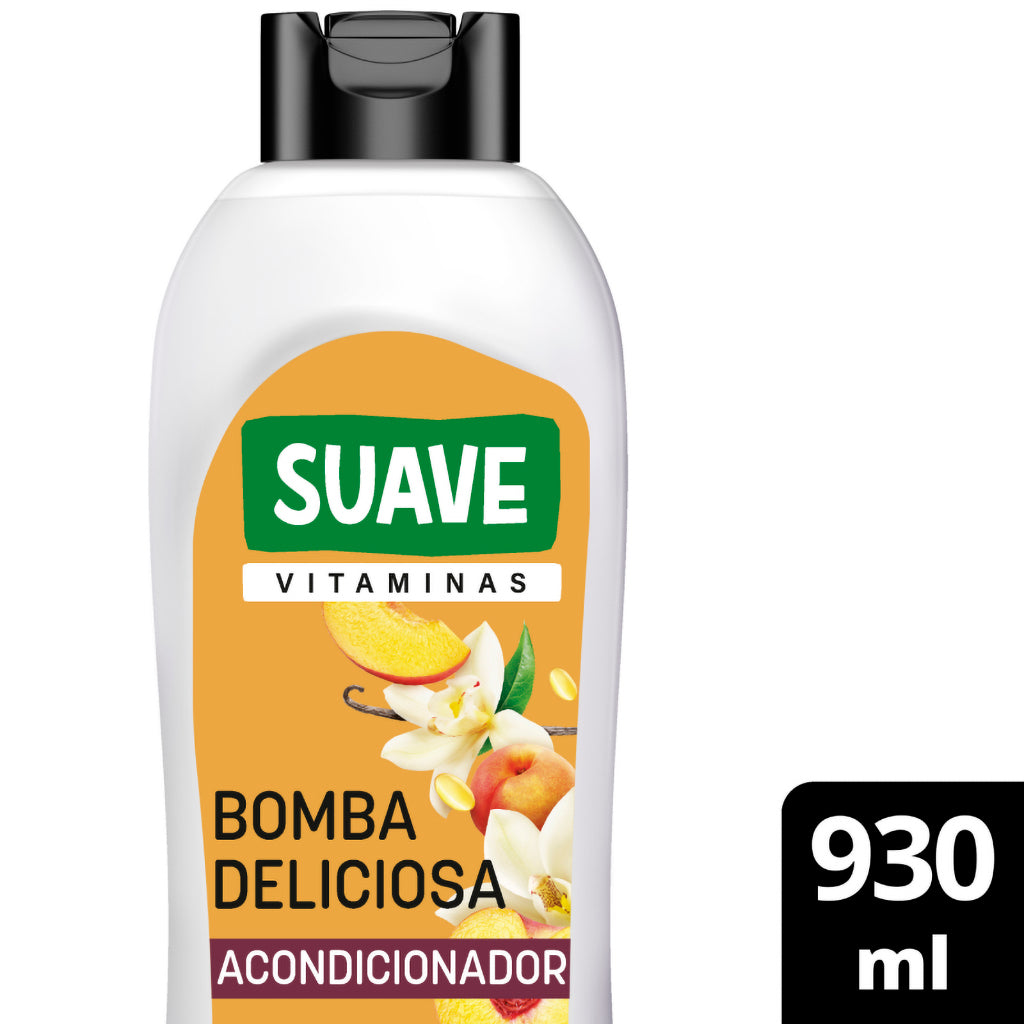 Acondicionador Suave Bomba Deliciosa Fuerza Control Frizz 930 ml
