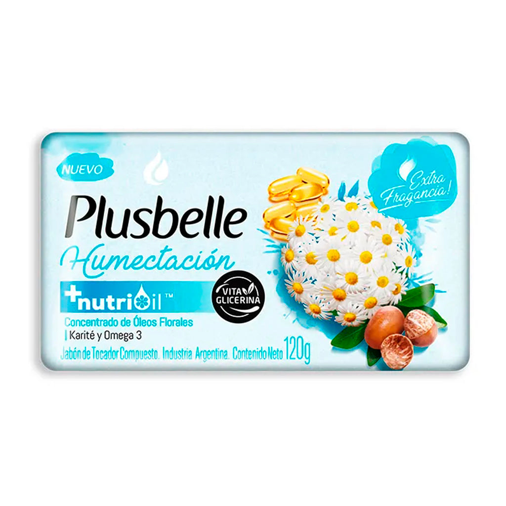 Jabon Tocador Plusbelle Humectacion 120 g