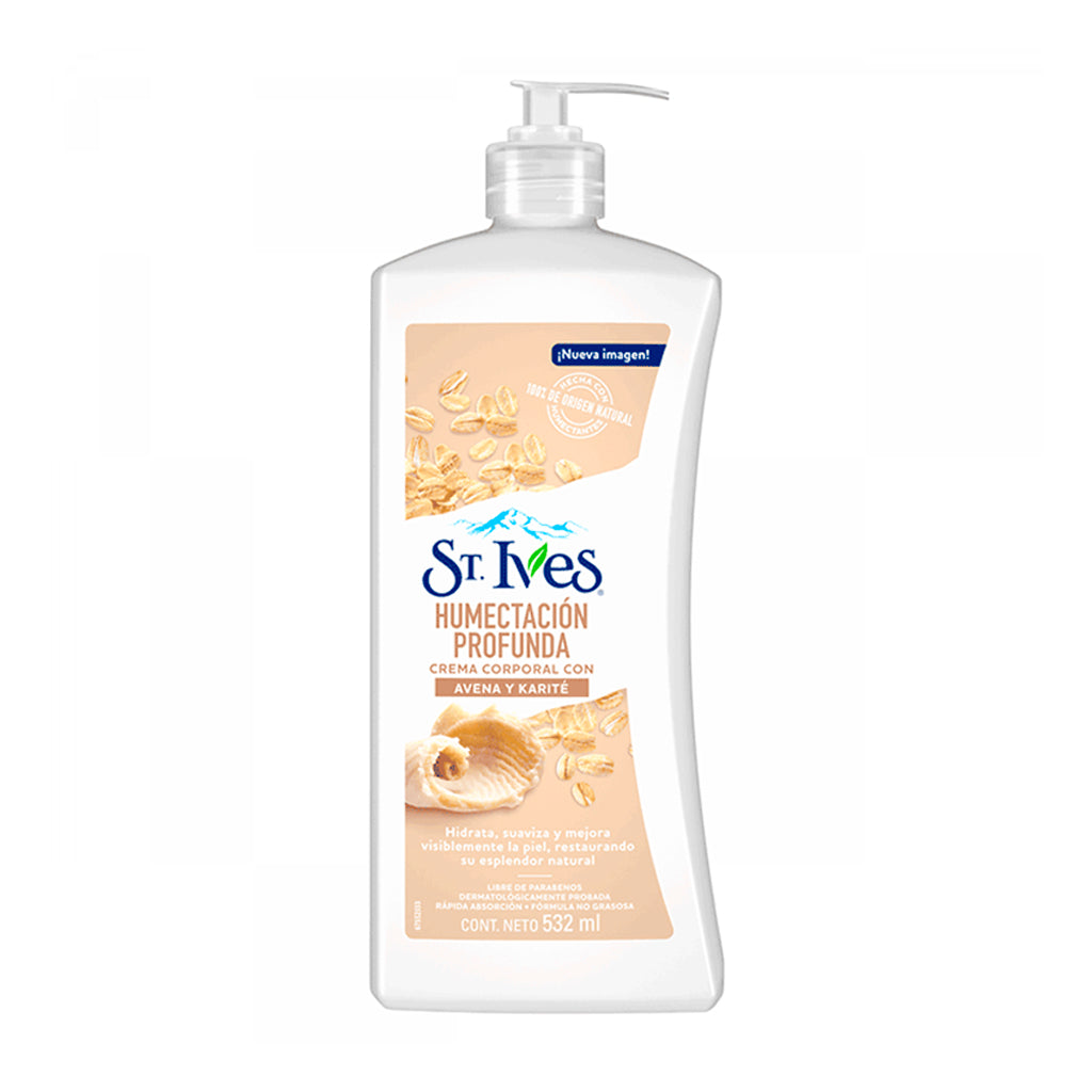 Crema Corporal St.Ives Humectacion Profunda c/ Avena y Karite 532 ml