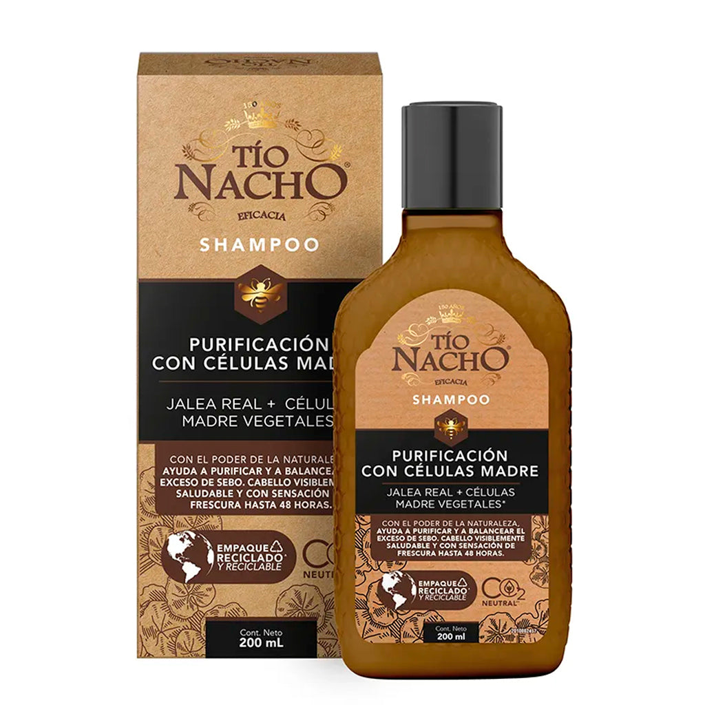 Shampoo Tio Nacho Purificacion c/ Celulas Madre 200 ml