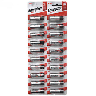 Pila Blister Energizer Bateria Alcalina AA 20 u