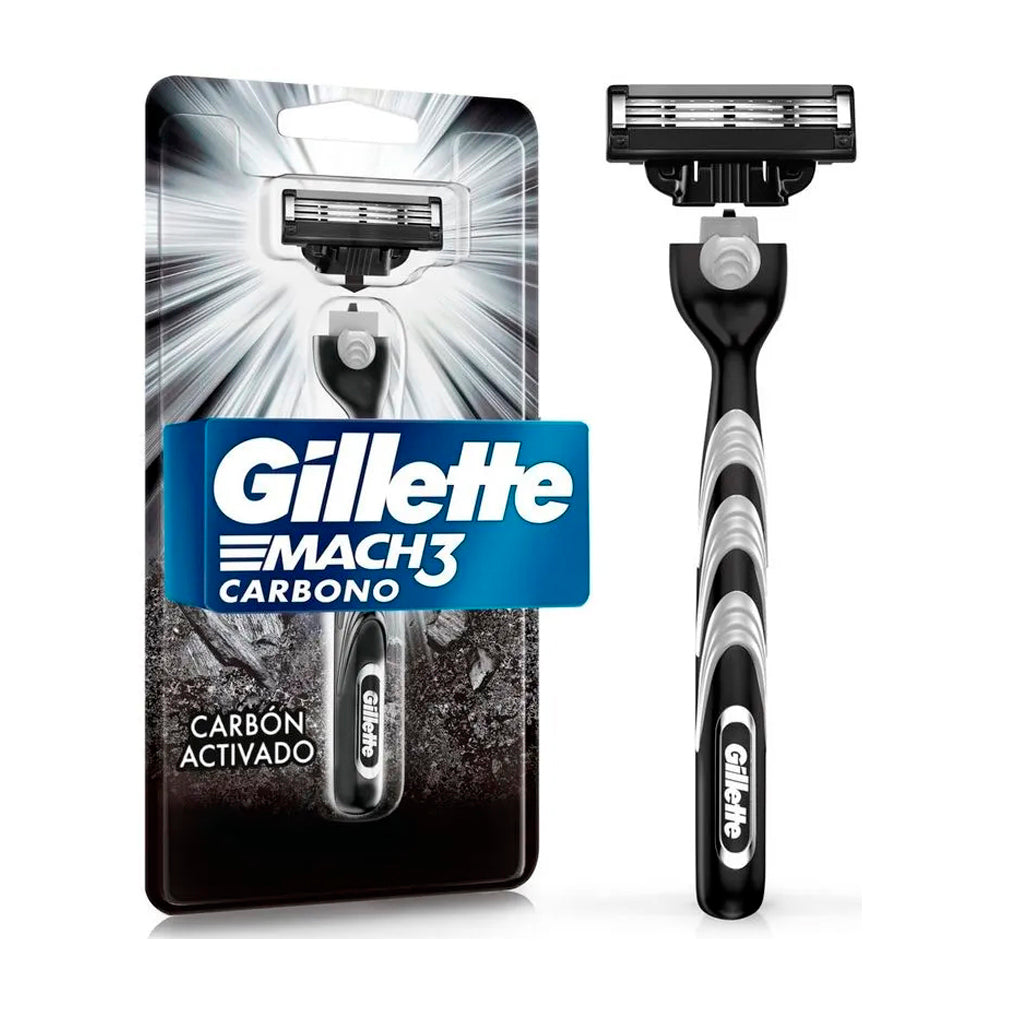 Afeitadora Gillette Mach3 Carbono 1u