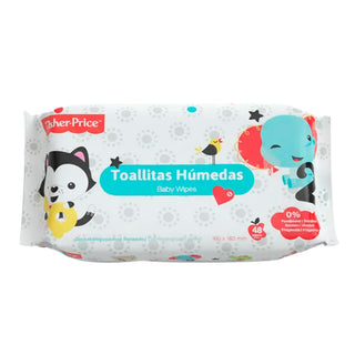 Toallas Humedas Fisher-Price Baby Wipes  48 u