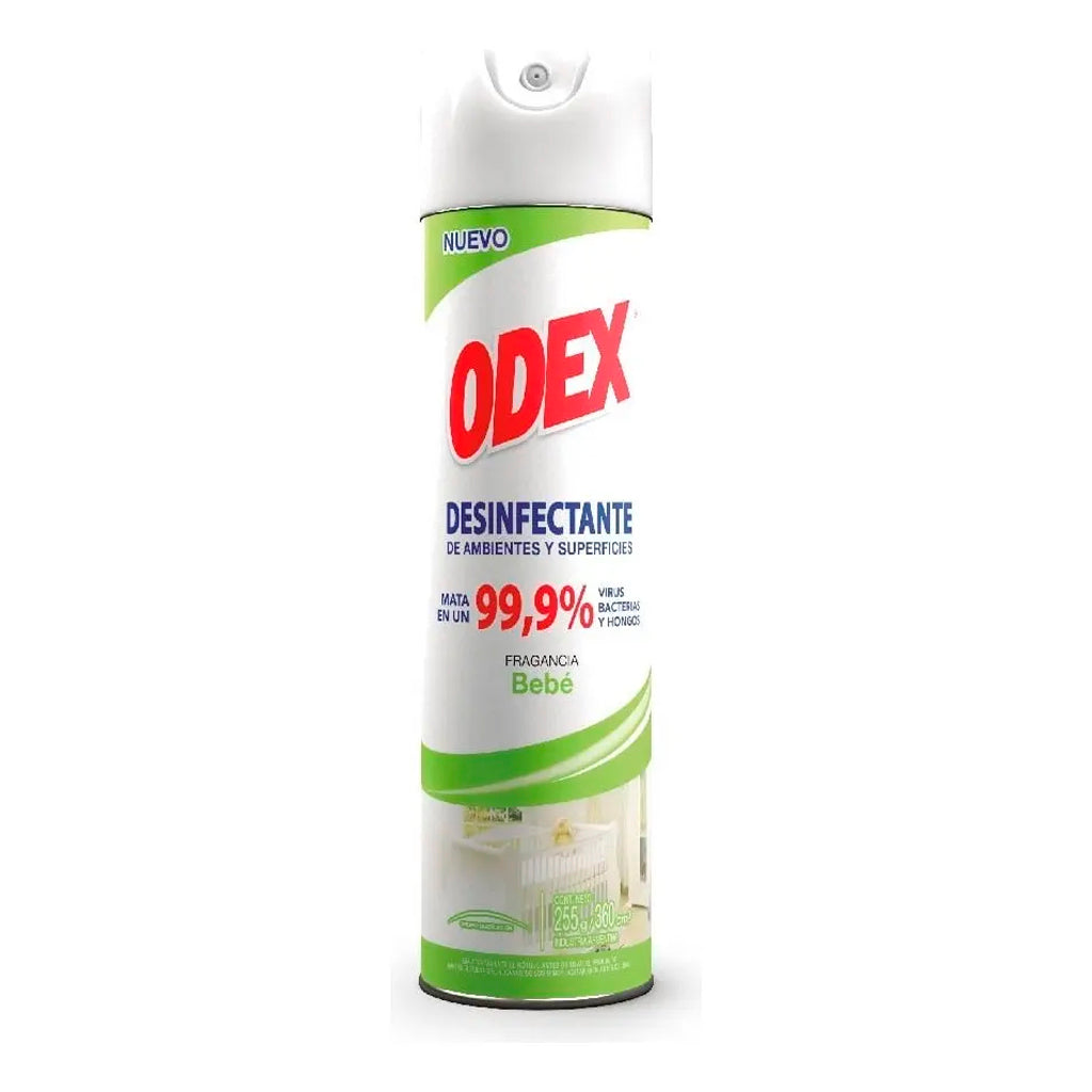Desinfectante de ambientes Aerosol Odex Bebe 360 ml