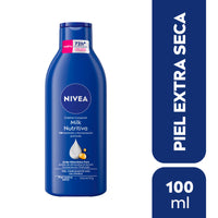 Crema Corporal Nivea Milk Nutritiva 100 ml