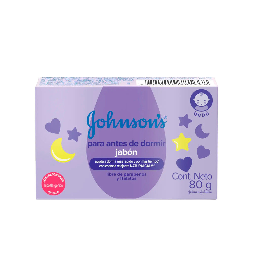 Jabon Tocador Johnsons p/Antes de dormir 80 g