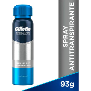 Desodorante Aerosol Gillette Antitranspirante Invisible Spay Training Day 93 g