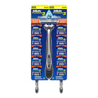 Afeitadora Desechable  Gillette  Prestobarba 3 Filos 10 u  + 2 Derma Protect